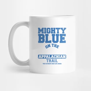 Mighty Blue design (white mountains) Mug